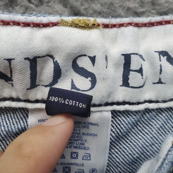 Lands End Jeans Womens Size 18W Blue Vintage Classic Fit Cotton Denim *Read* - Picture 3 of 13